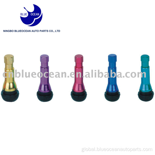 Cheap Tubeless Tire Valve rubber snap-in tubeless tire valve for light trucks Supplier